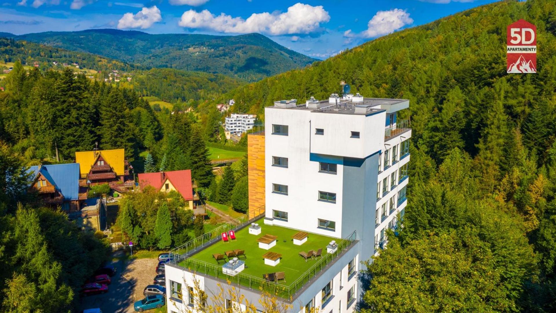 Apartament Spa 40 Resort Kozubnik Blisko Szczyrk - 5D Apartamenty Porąbka المظهر الخارجي الصورة
