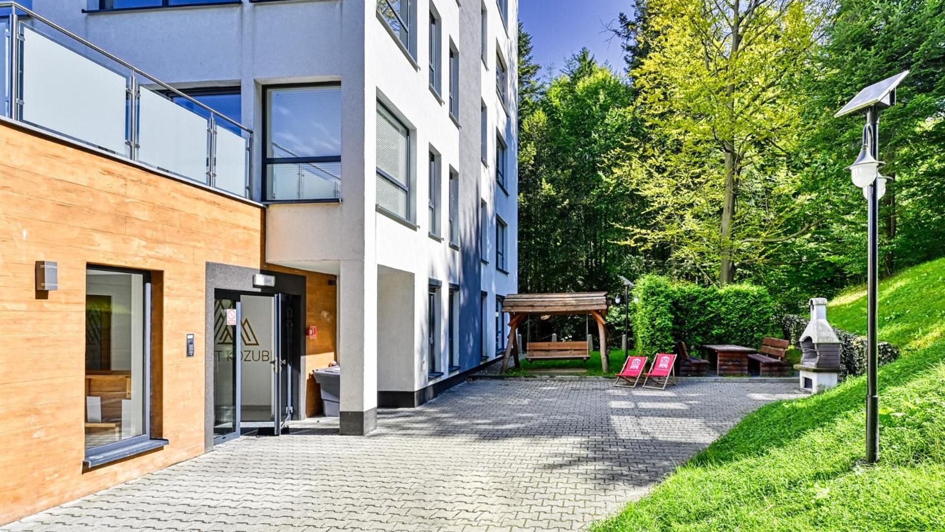 Apartament Spa 40 Resort Kozubnik Blisko Szczyrk - 5D Apartamenty Porąbka المظهر الخارجي الصورة